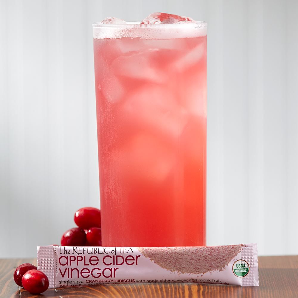 Organic Apple Cider Vinegar Cranberry Hibiscus Single Sips®