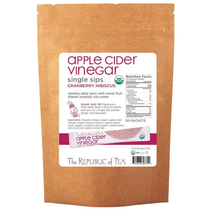 Organic Apple Cider Vinegar Cranberry Hibiscus Single Sips®