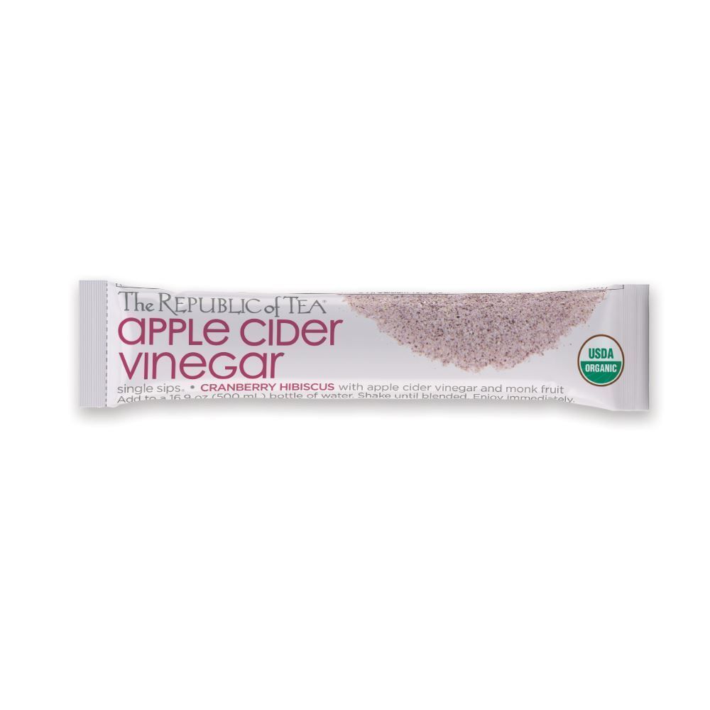 Organic Apple Cider Vinegar Cranberry Hibiscus Single Sips® - 1