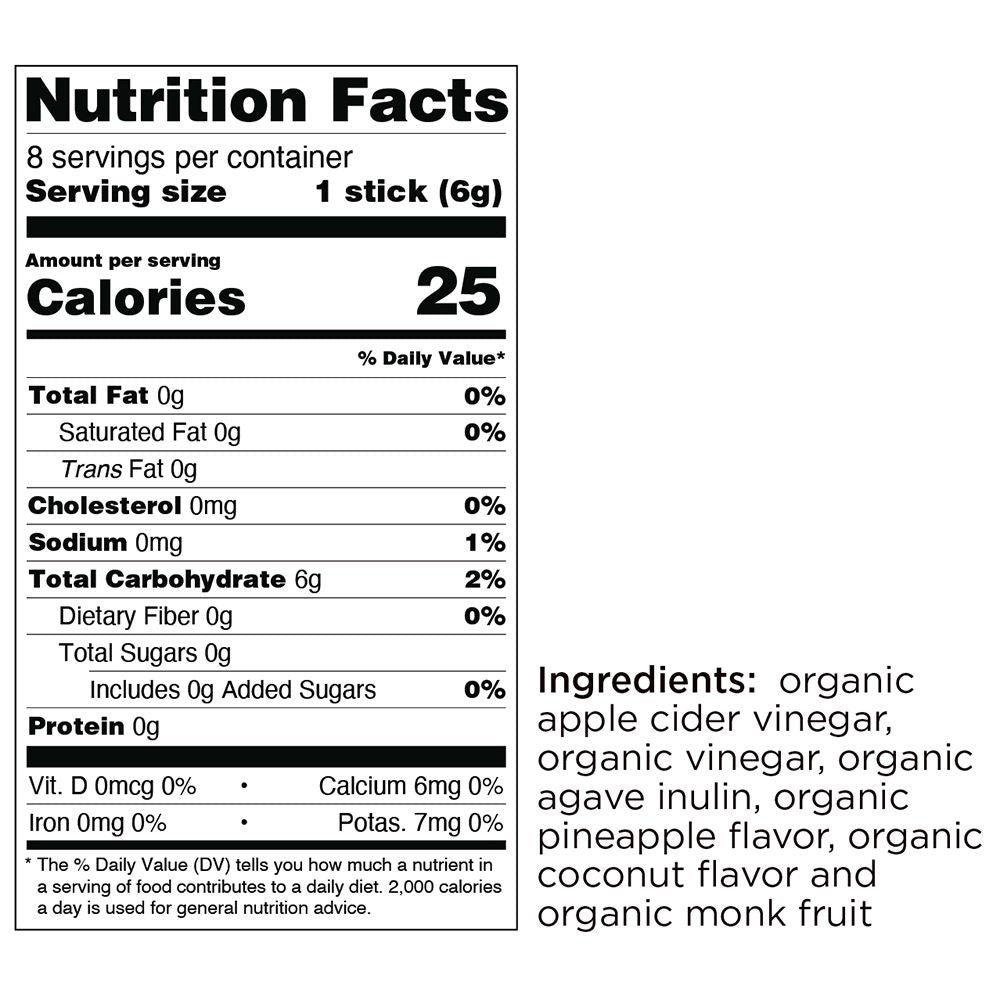 Apple Cider Vinegar Pineapple Coconut Single Sips®