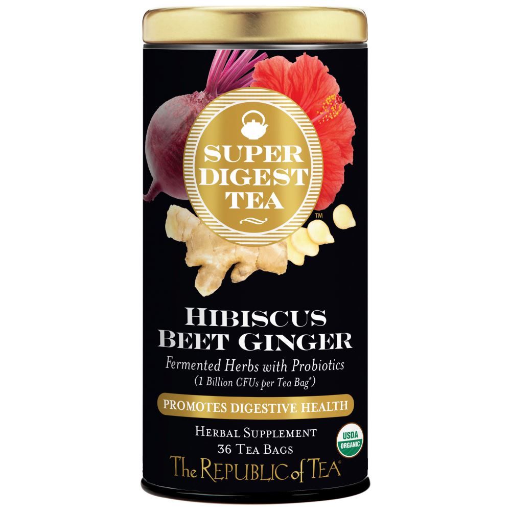 Organic Hibiscus Beet Ginger SuperDigest Tea® – The Republic of Tea