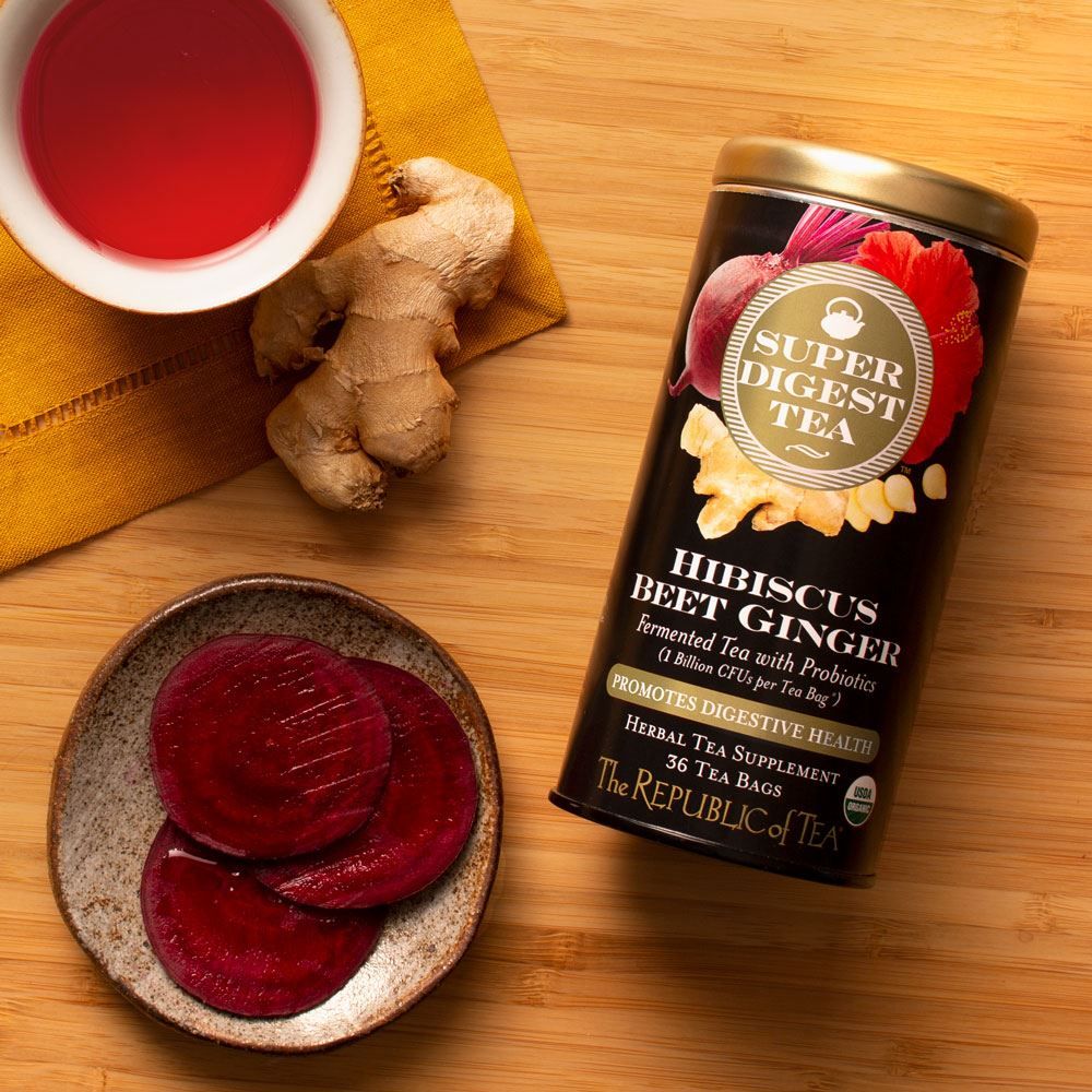 Organic Hibiscus Beet Ginger SuperDigest Tea®
