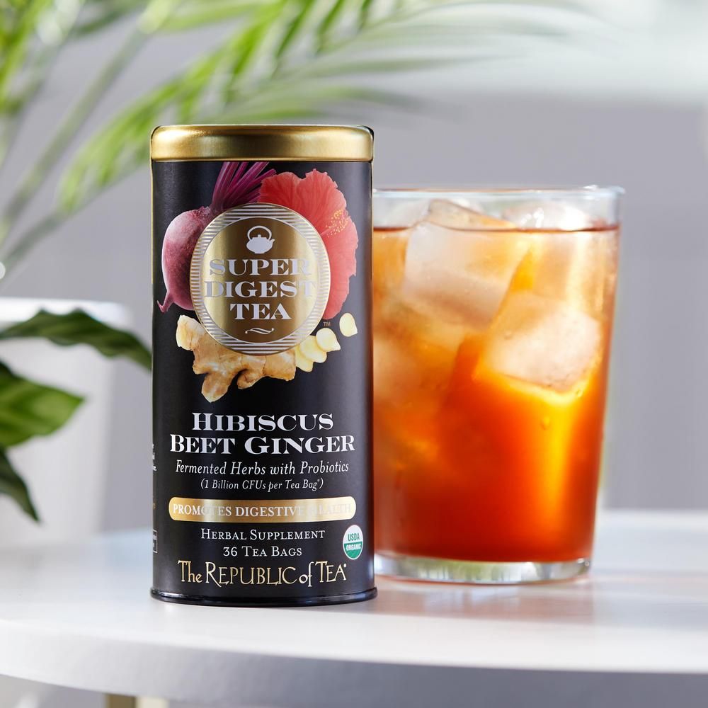 Organic Hibiscus Beet Ginger SuperDigest Tea®