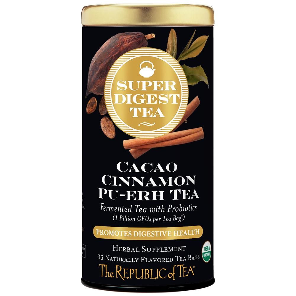 Organic Cacao Cinnamon Pu-erh SuperDigest Tea®