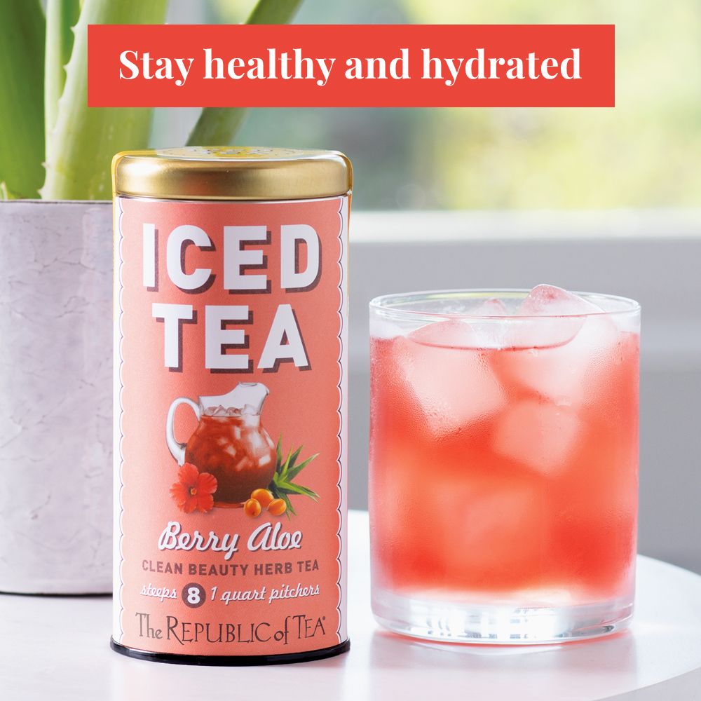 Beautifying Botanicals® Berry Aloe Iced Tea Bags