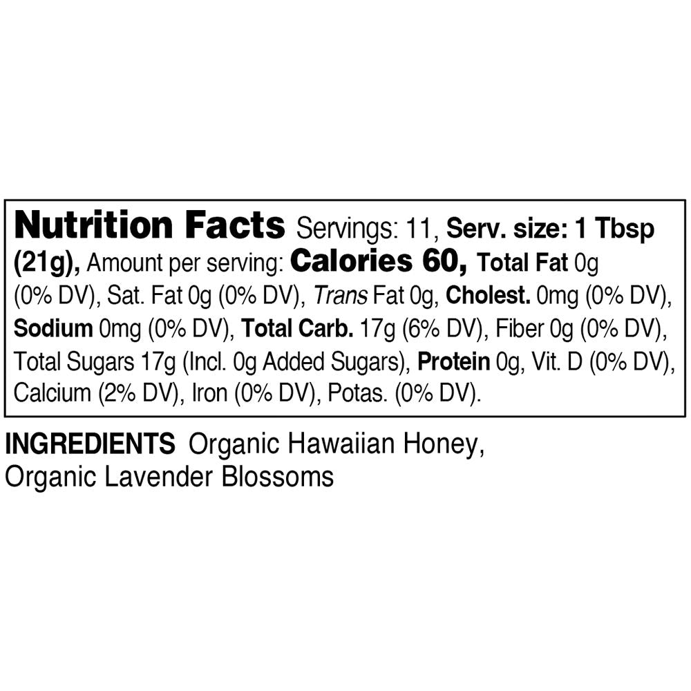 Rare Hawaiian Lavender Honey