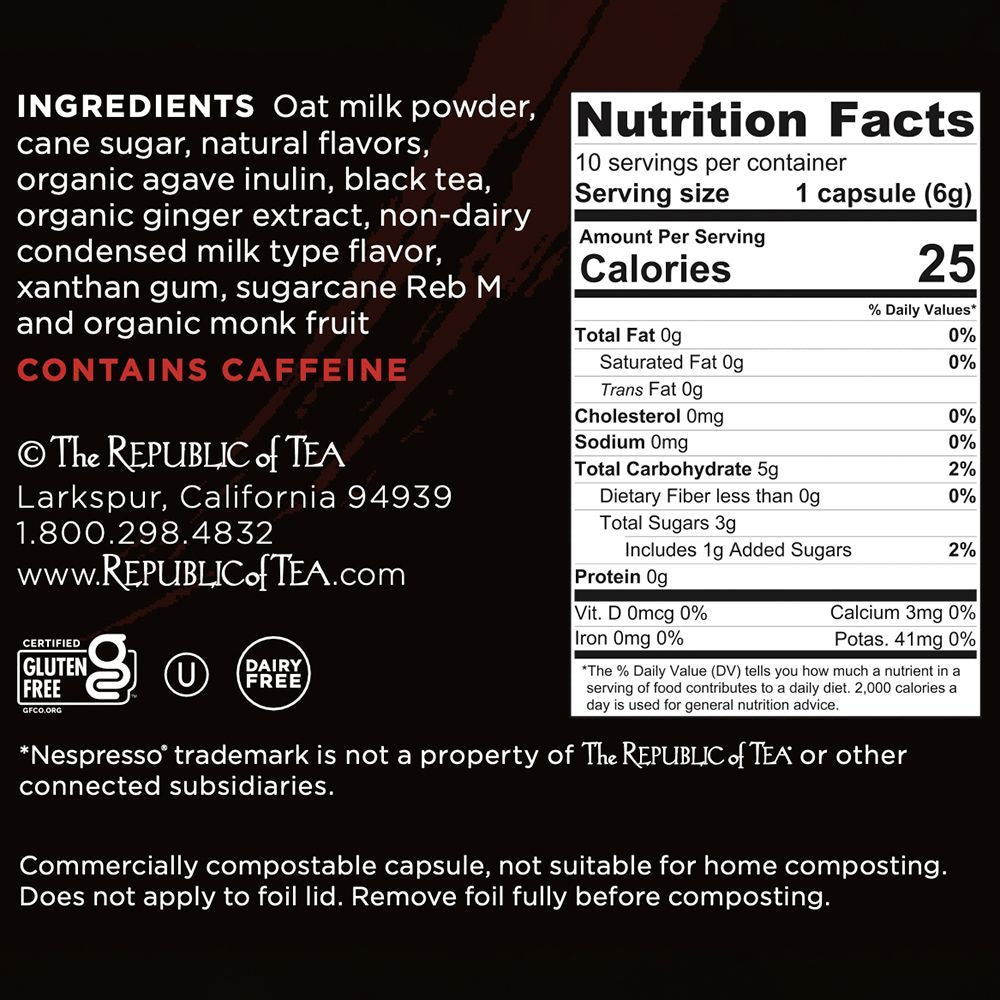 Oatmilk Chai•Latte Capsules