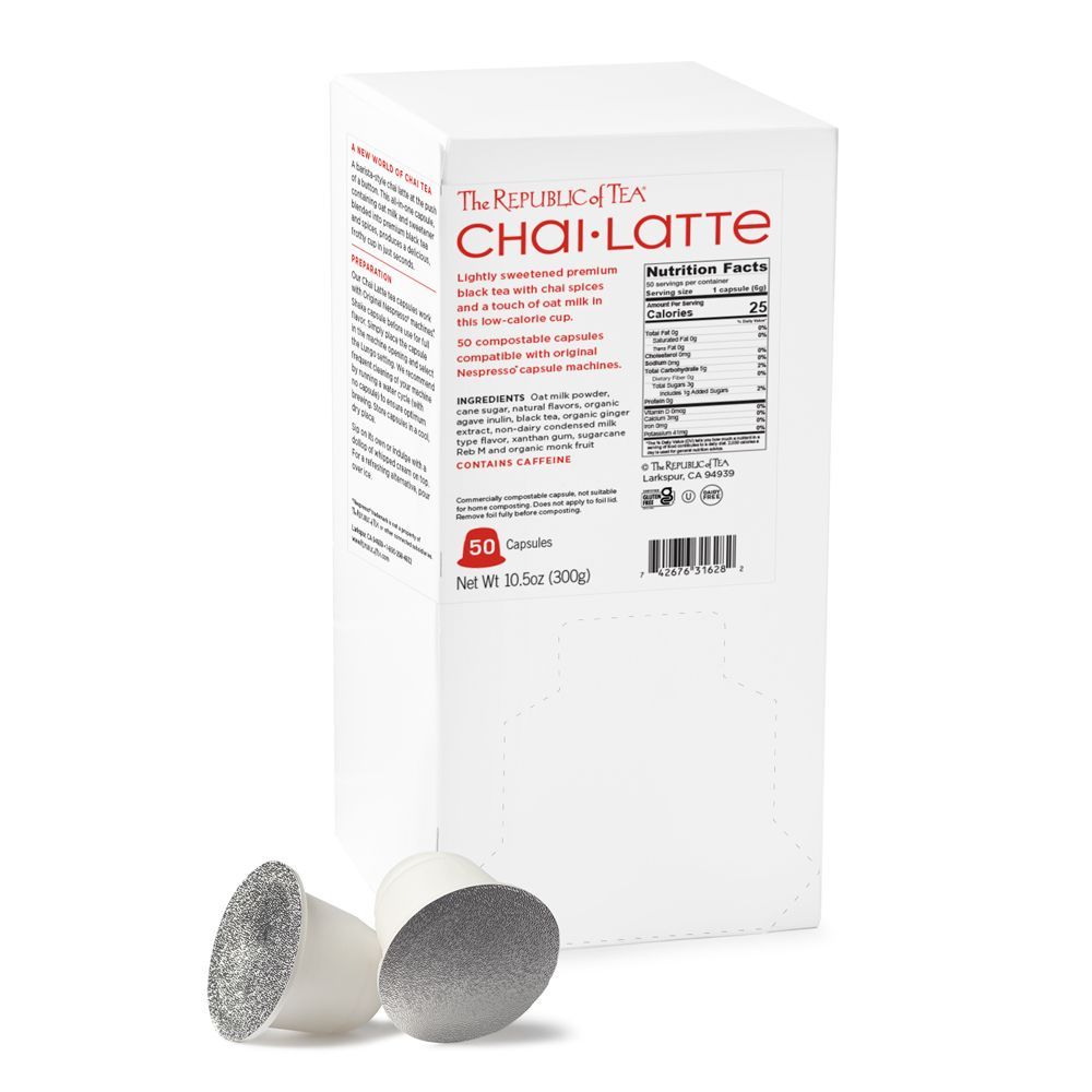 Oatmilk Chai•Latte Capsules – The Republic of Tea