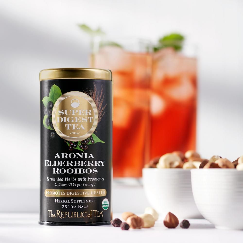 Aronia Elderberry Rooibos SuperDigest Tea® - 5 Tea Bag Sample