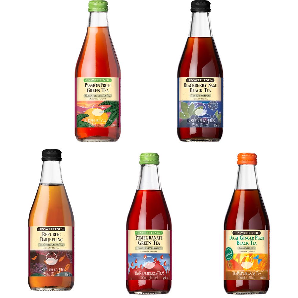 12 oz Glass Bottled Iced Tea Sampler Case