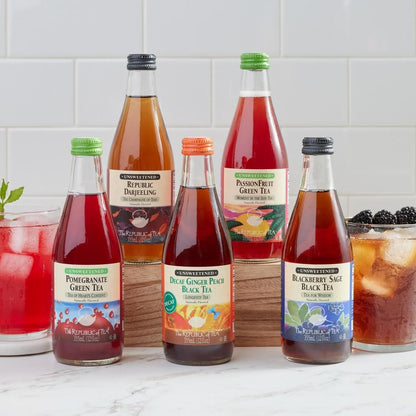12 oz Glass Bottled Iced Tea Sampler Case