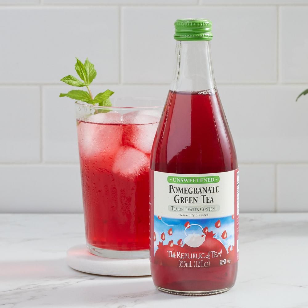Pomegranate Green Bottled Iced Tea - 12 oz
