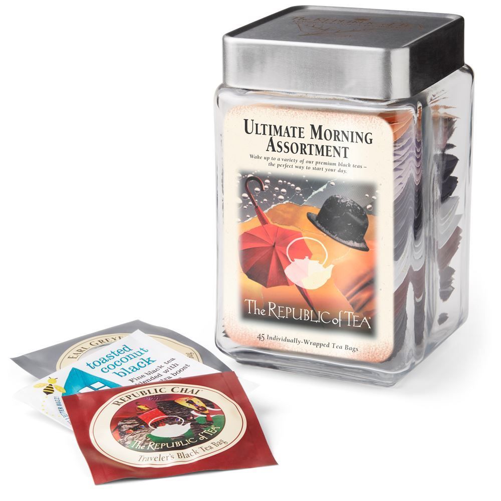 Ultimate Morning Tea Bag Assortment Jar
