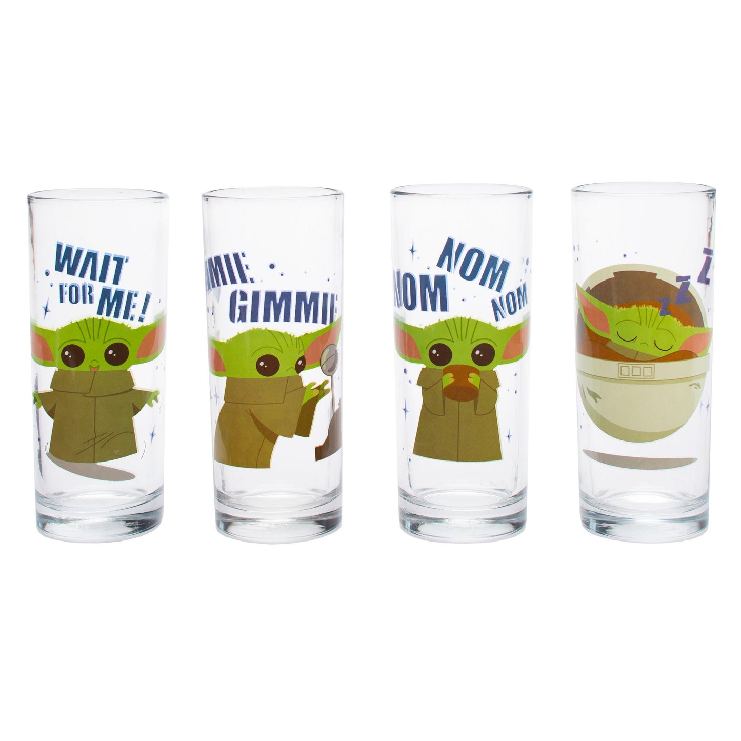 Star Wars™ The Mandalorian™ 10 oz Iced Tea Glasses 4 Pack