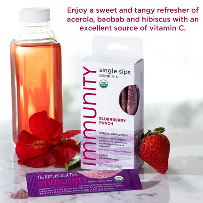 Immunity Elderberry Punch Single Sips®