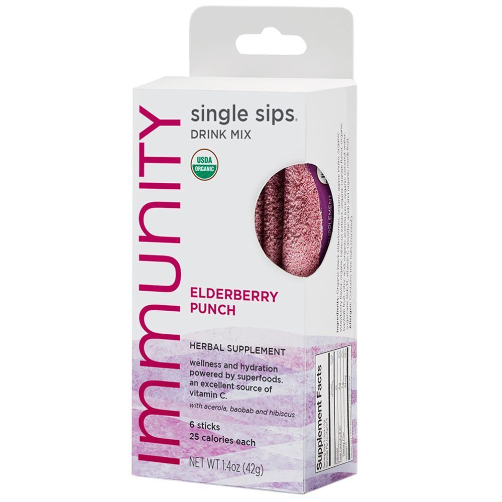Immunity Elderberry Punch Single Sips®