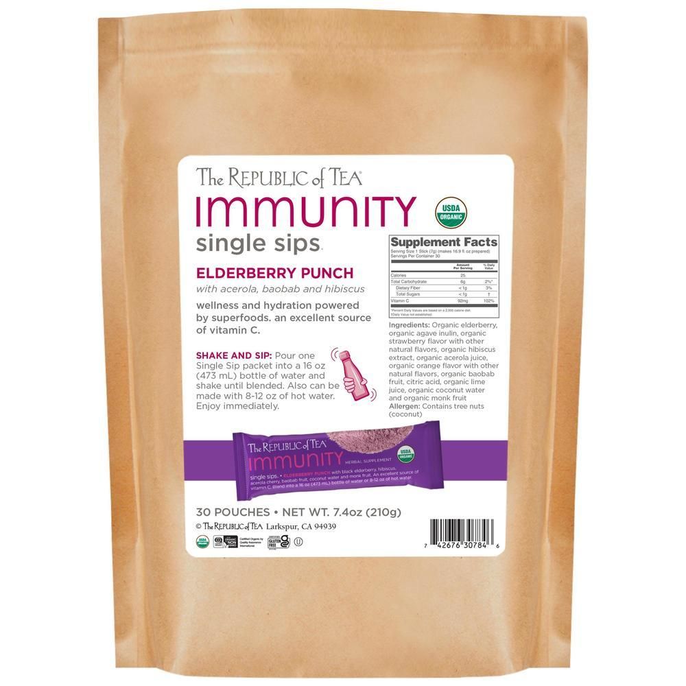 Immunity Elderberry Punch Single Sips®