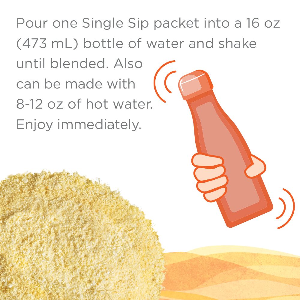 Immunity Nectarine Honey Orangeade Single Sips®