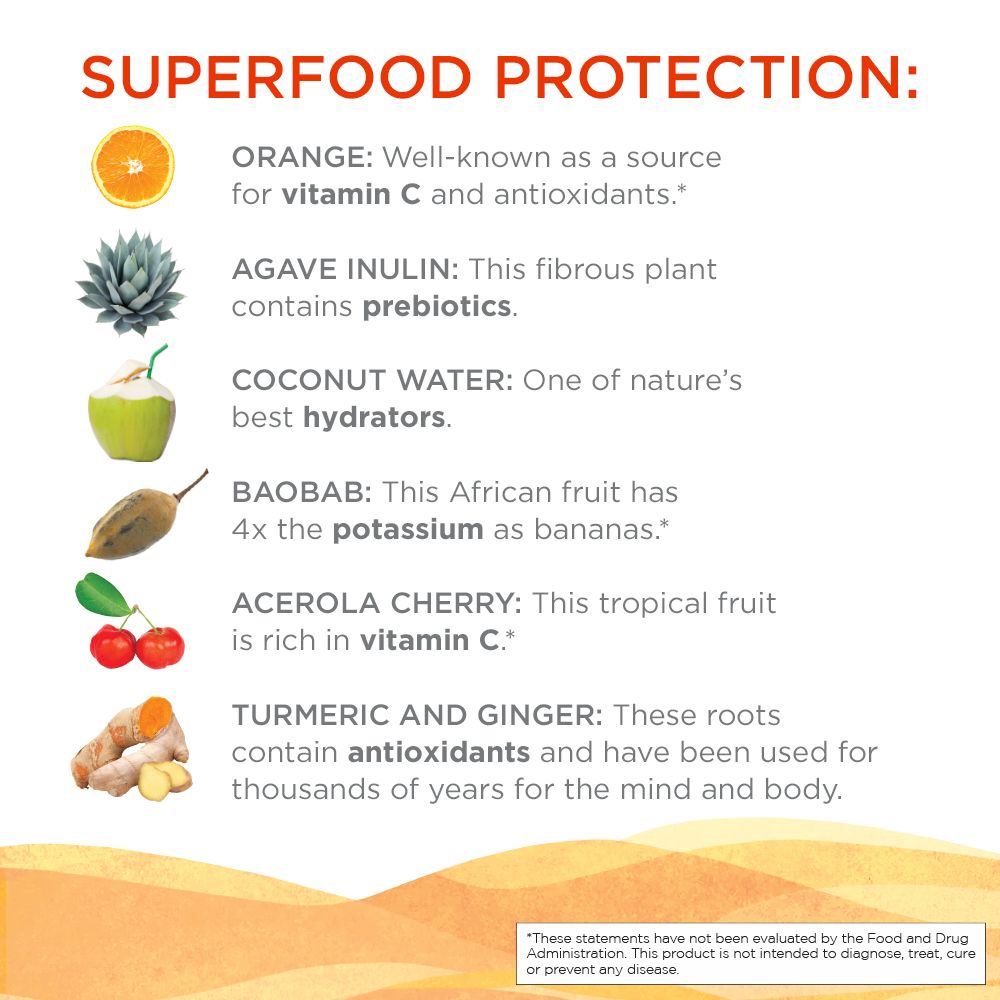 Immunity Nectarine Honey Orangeade Single Sips®