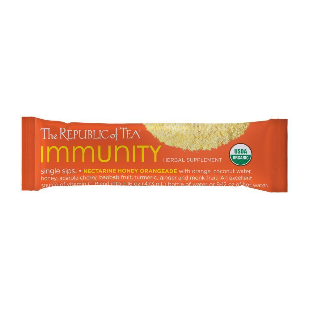 Immunity Nectarine Honey Orangeade Single Sips®