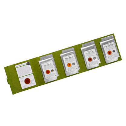Black Full-Leaf Loose Tea Tasting Flight