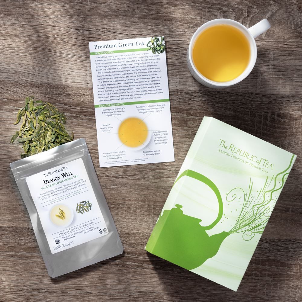 Green Full-Leaf Loose Tea Tasting Flight