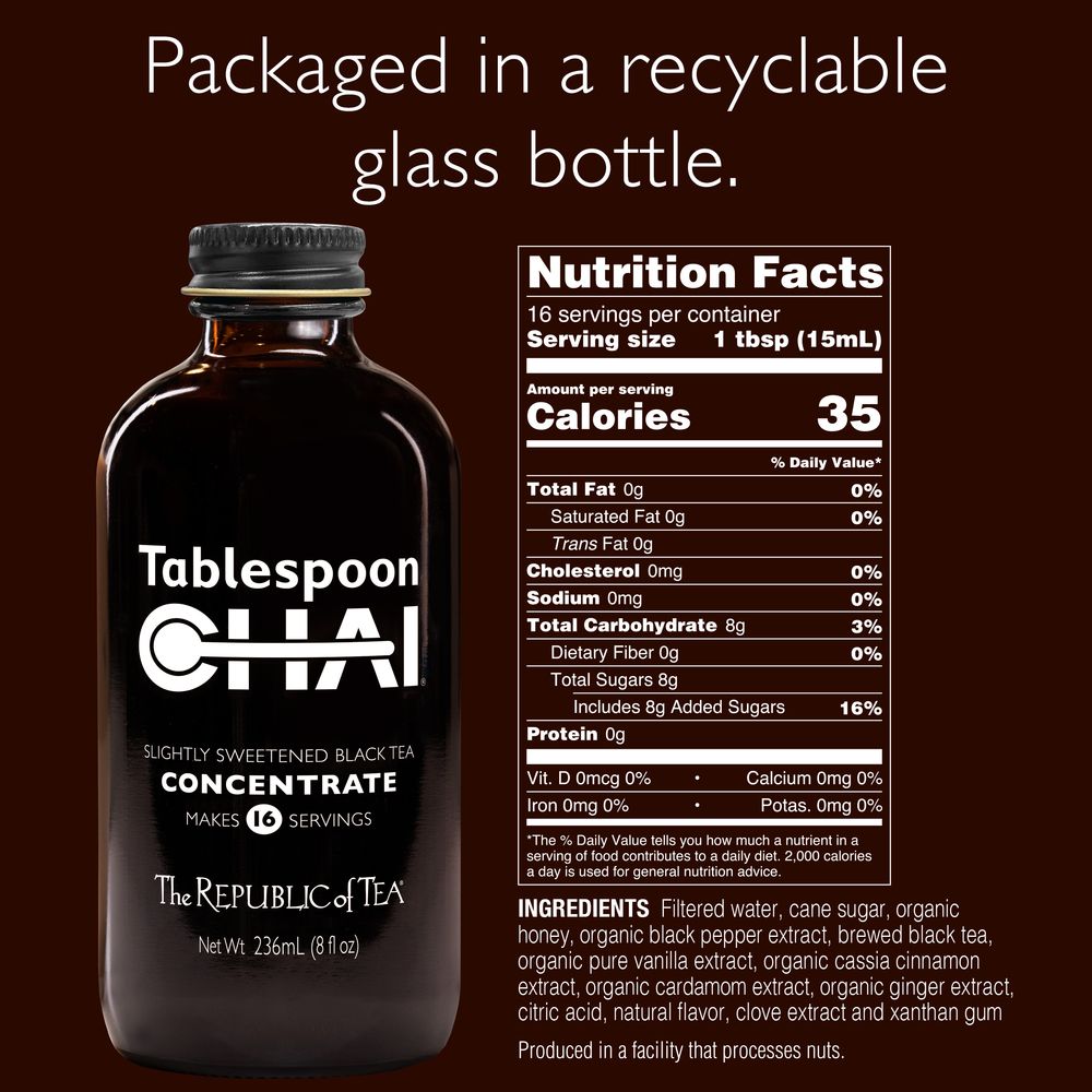 Tablespoon Chai ® Concentrate