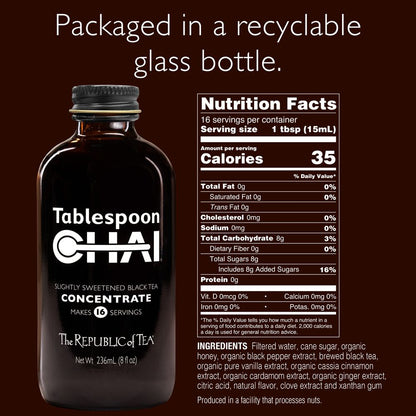 Tablespoon Chai ® Concentrate