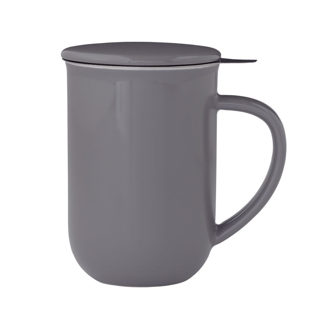 Balance Tea Cup - Gray ** - The Republic of Tea | 17 oz Mug - White