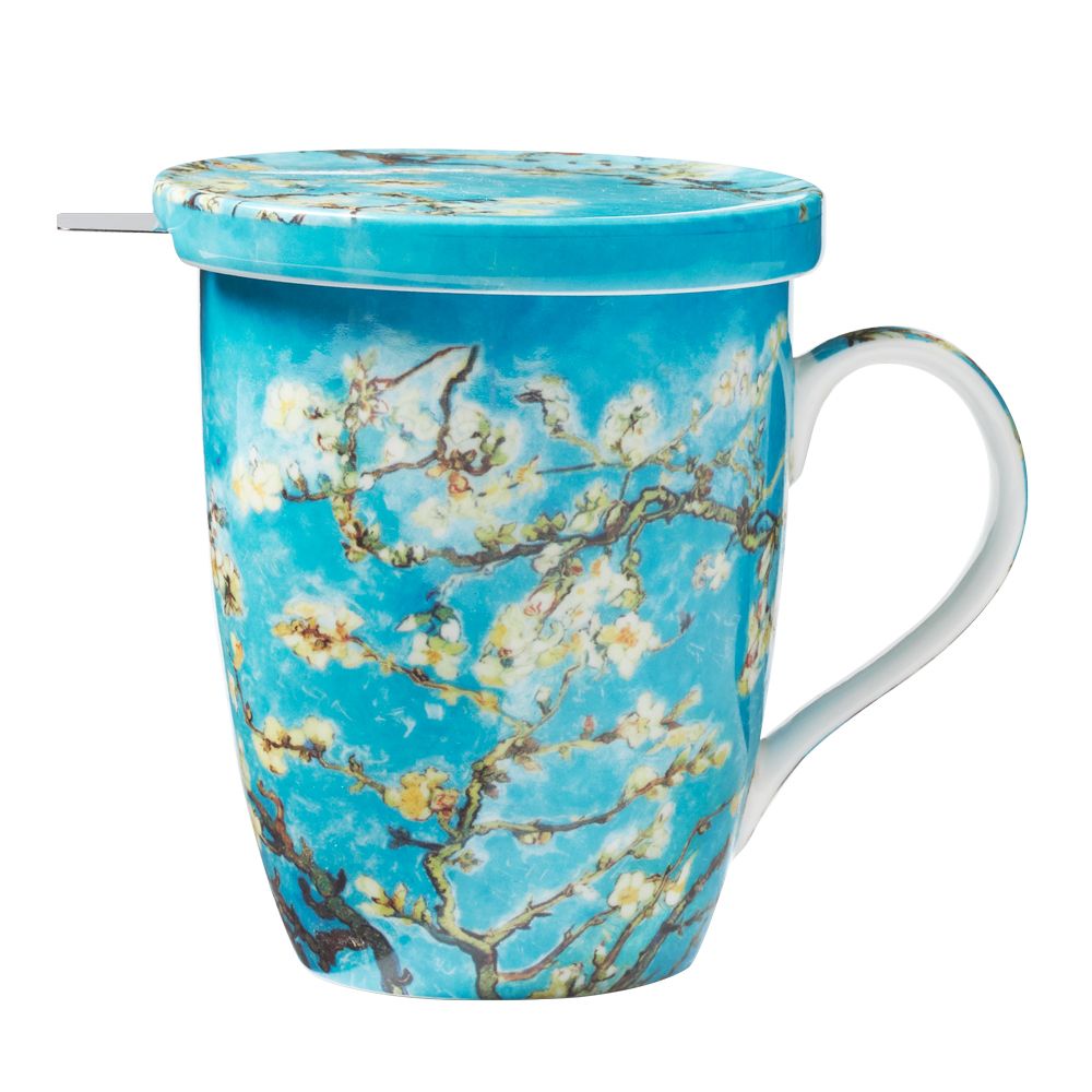 van Gogh Blue Almond Blossom Infuser Mug