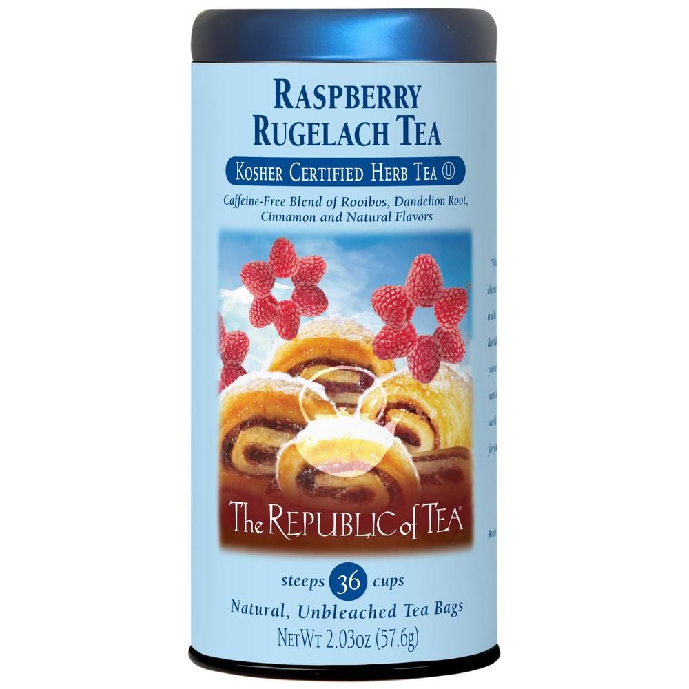Raspberry Rugelach Kosher Certified Red Tea – The Republic of Tea