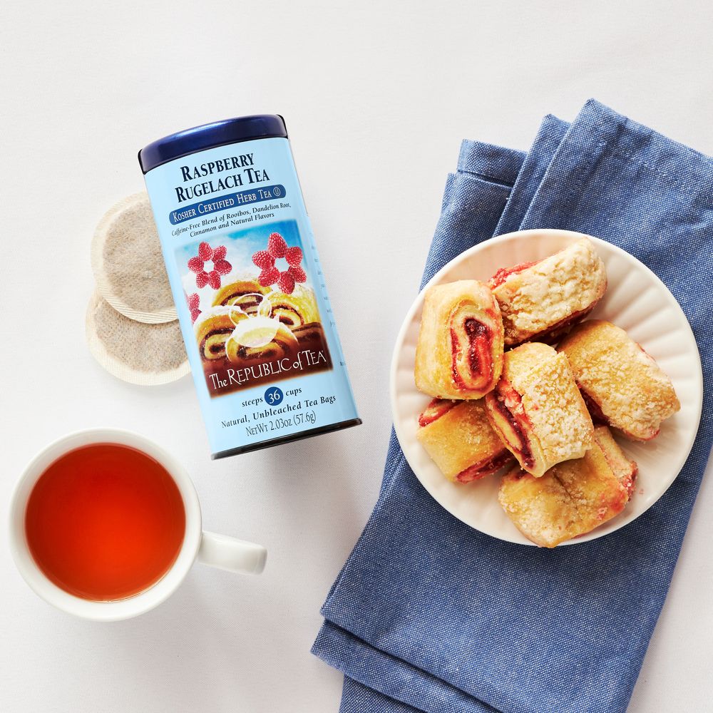 Raspberry Rugelach Kosher Certified Red Tea