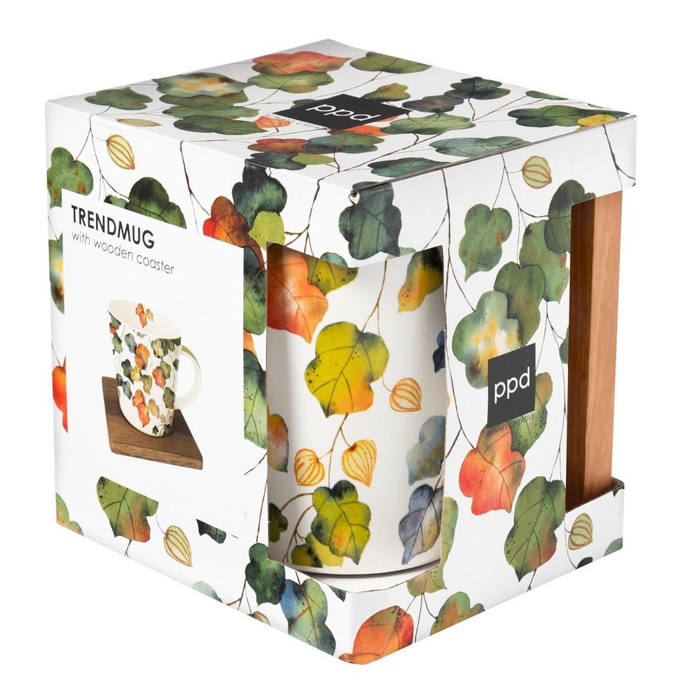 Bright Fall Mug and Coaster Gift