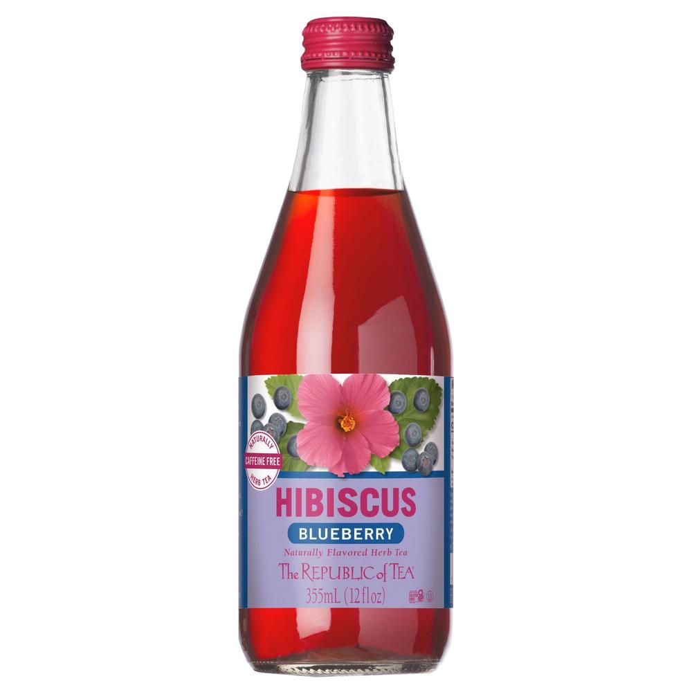 Blueberry Hibiscus Bottled Iced Tea - 12 oz – The Republic of Tea