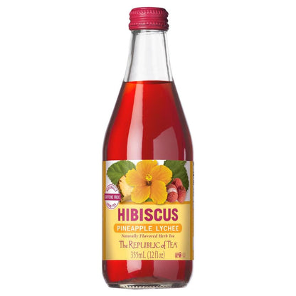 Hibiscus Pineapple Lychee Bottled Iced Tea - 12 oz