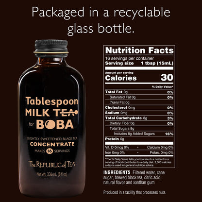 Tablespoon Milk Tea for Boba Concentrate