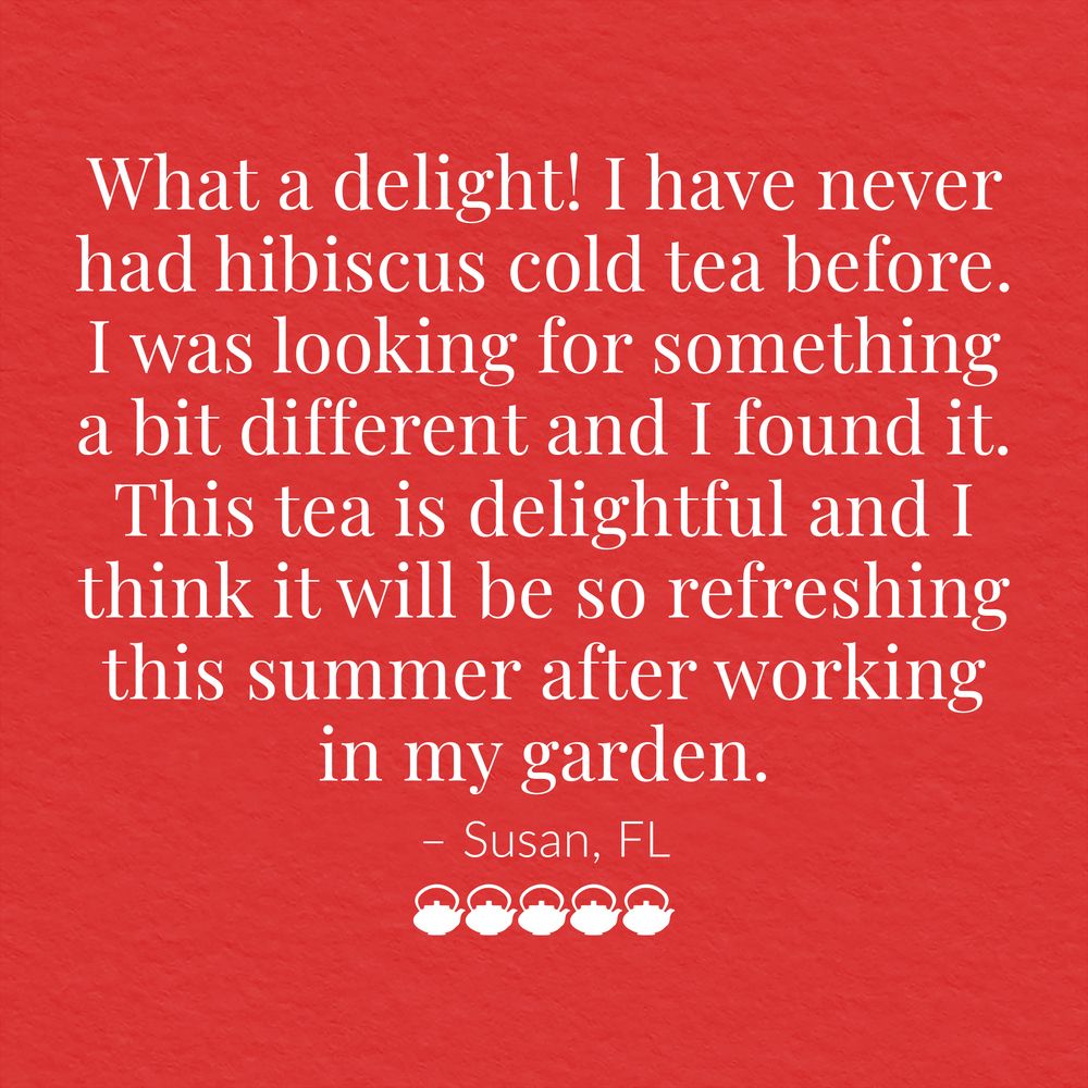 Cold Brew Hibiscus Aronia Blackberry Iced Tea Pouches