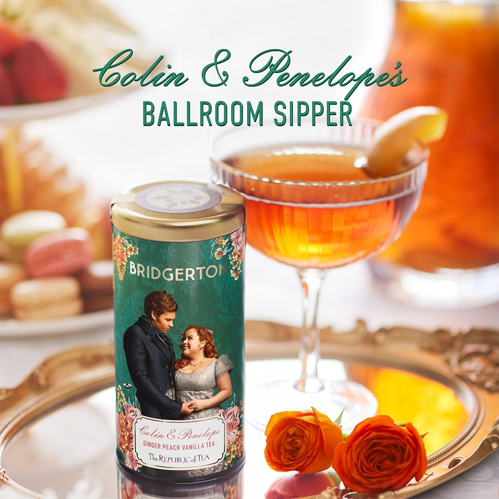 Bridgerton Colin & Penelope Ginger Peach Vanilla Tea