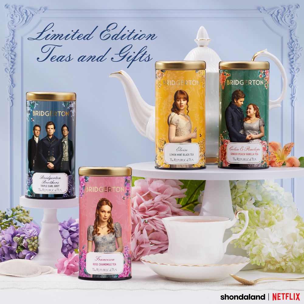 Bridgerton Colin & Penelope Ginger Peach Vanilla Tea