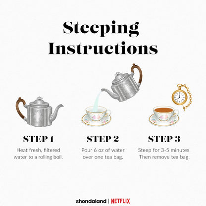 Bridgerton Colin & Penelope Ginger Peach Vanilla Tea