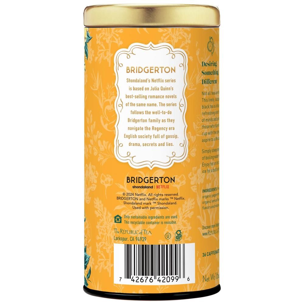 Bridgerton Eloise Lemon Mint Black Tea