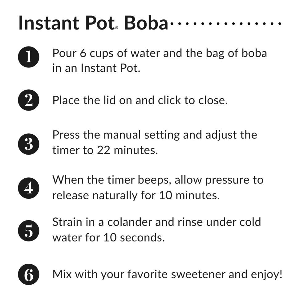 Better Boba™ All-Natural Tapioca Pearls