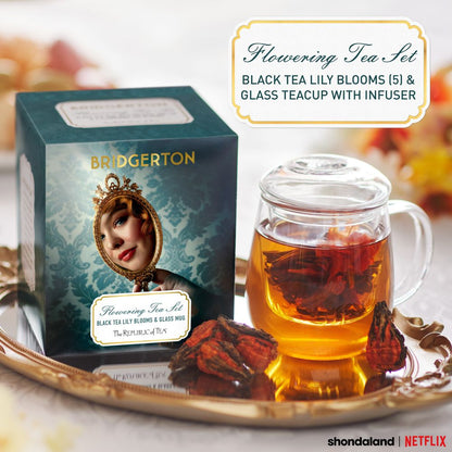 Bridgerton Flowering Tea Set