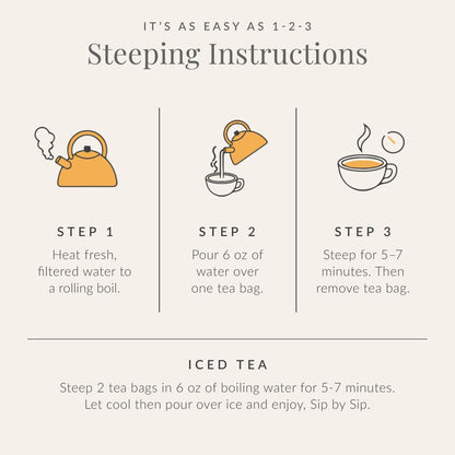 Pumpkin Pie Chai Herbal Tea Bags