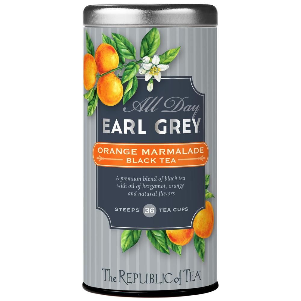 All Day Earl Grey® Orange Marmalade Black Tea – The Republic of Tea