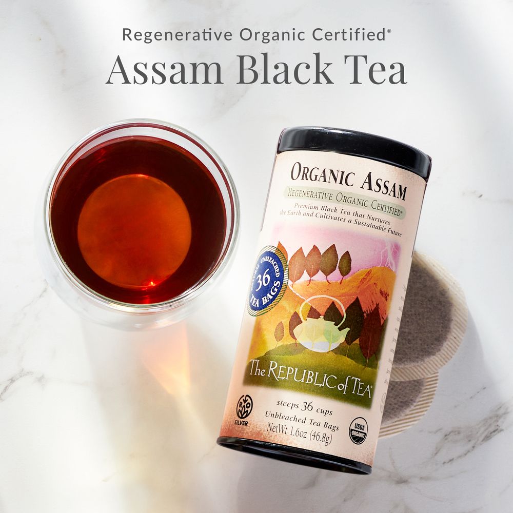 Regenerative Organic Certified® Assam Black Tea Bags