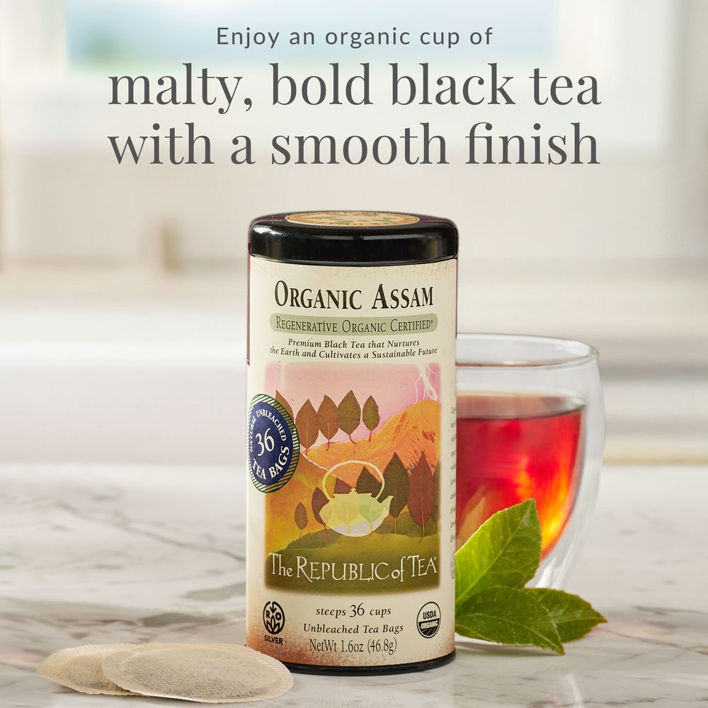 Regenerative Organic Certified® Assam Black Tea Bags