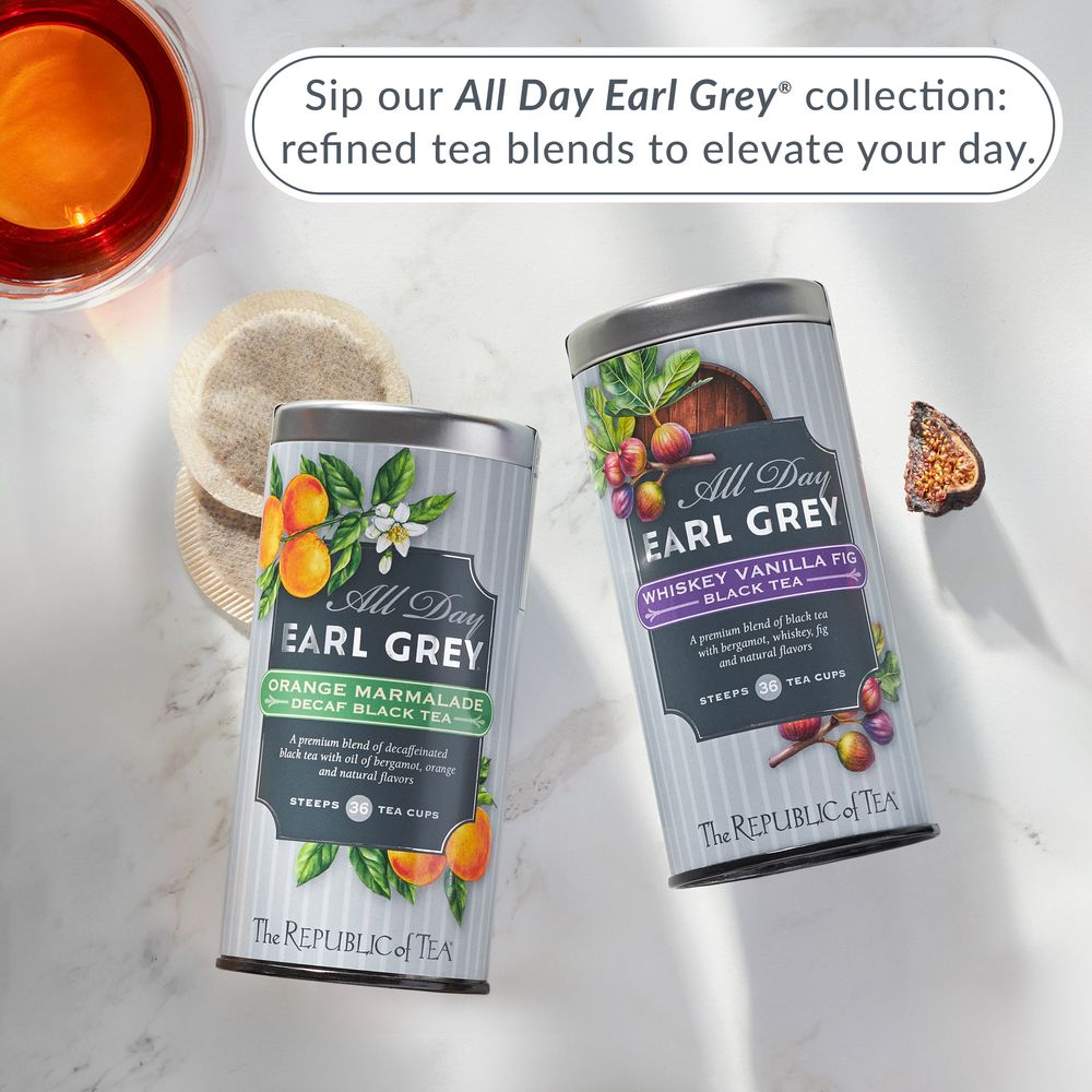 All Day Earl Grey® Decaf Orange Marmalade Black Tea – The Republic