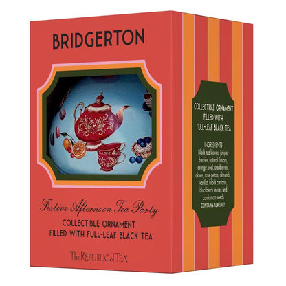 Bridgerton Tea-Filled Collectible Ornament Gift