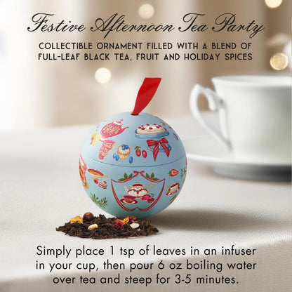 Bridgerton Tea-Filled Collectible Ornament Gift